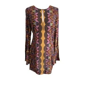 Free People Brown Mini Dress